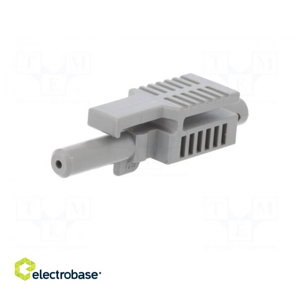 Connector: fiber optic | plug | HFBR-4503,simplex | for cable image 2