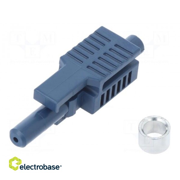 Connector: fiber optic | plug | HFBR-4513,simplex | for cable фото 1