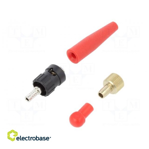 Connector: fiber optic | plug | ST(BFOC) | for cable | crimped paveikslėlis 1
