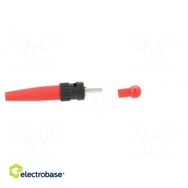 Connector: fiber optic | plug | ST(BFOC) | for cable | crimped фото 8