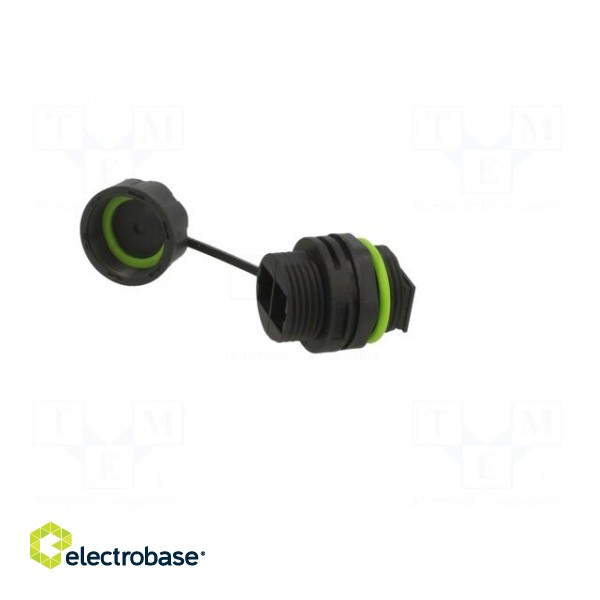 Connector: fiber optic | socket | SC | for panel mounting | ways: 2 image 2