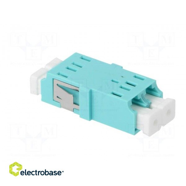 Connector: fiber optic | socket,coupler | duplex,multi mode (MM) paveikslėlis 5