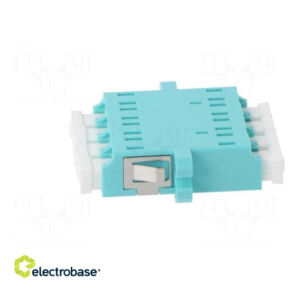 Connector: fiber optic | socket,coupler | duplex,multi mode (MM) paveikslėlis 1