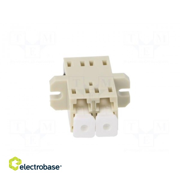 Connector: fiber optic | socket,coupler | duplex,multi mode (MM) image 5