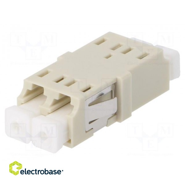 Connector: fiber optic | socket,coupler | duplex,multi mode (MM) фото 6