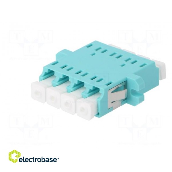 Connector: fiber optic | socket,coupler | duplex,multi mode (MM) paveikslėlis 4