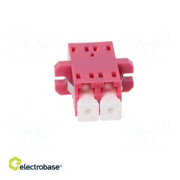 Connector: fiber optic | socket,coupler | duplex,multi mode (MM) image 9