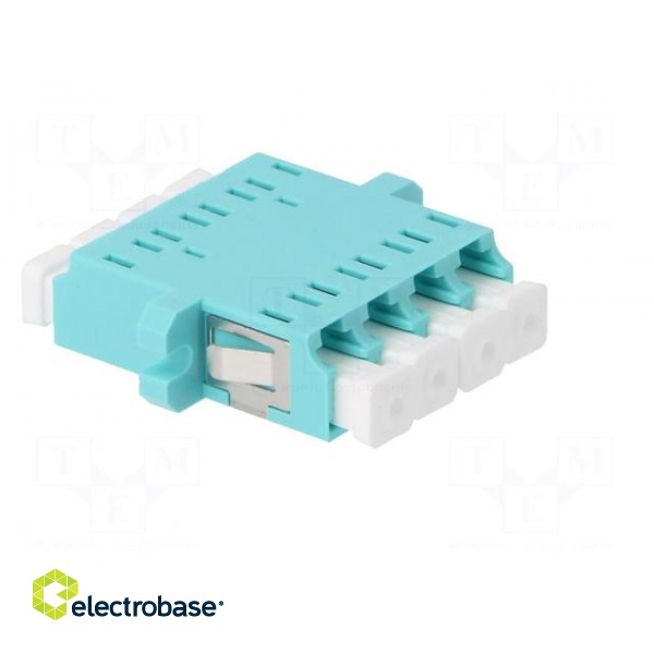 Connector: fiber optic | socket,coupler | duplex,multi mode (MM) paveikslėlis 8