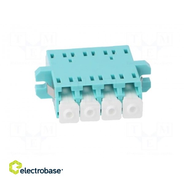 Connector: fiber optic | socket,coupler | duplex,multi mode (MM) paveikslėlis 9