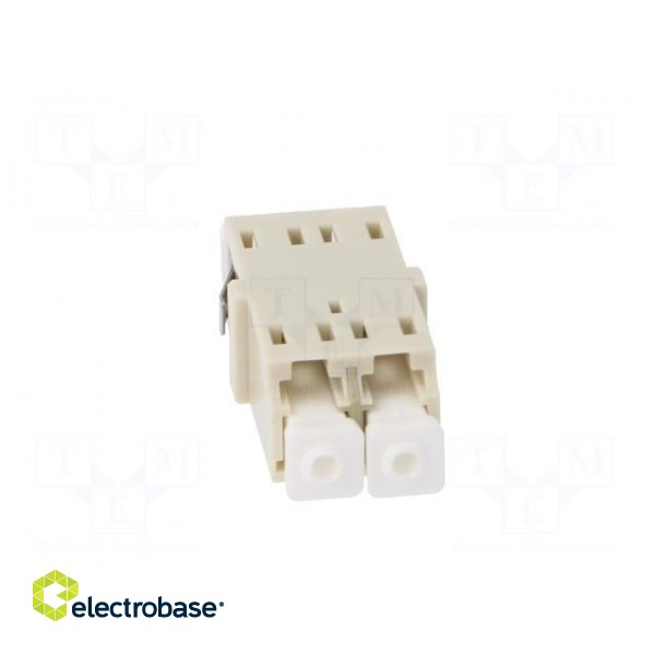 Connector: fiber optic | socket,coupler | duplex,multi mode (MM) image 4