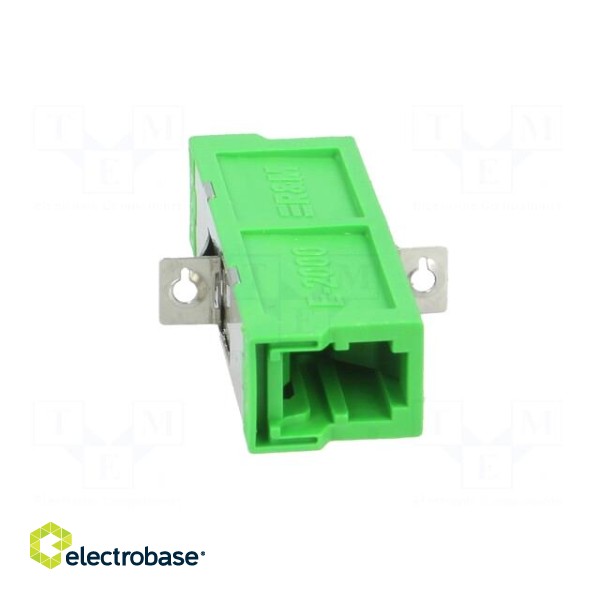 Connector: fiber optic | socket,coupler | E2000/APC | female | ways: 1 image 5