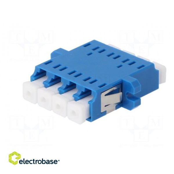Connector: fiber optic | socket,coupler | LC | female | ways: 2 image 2