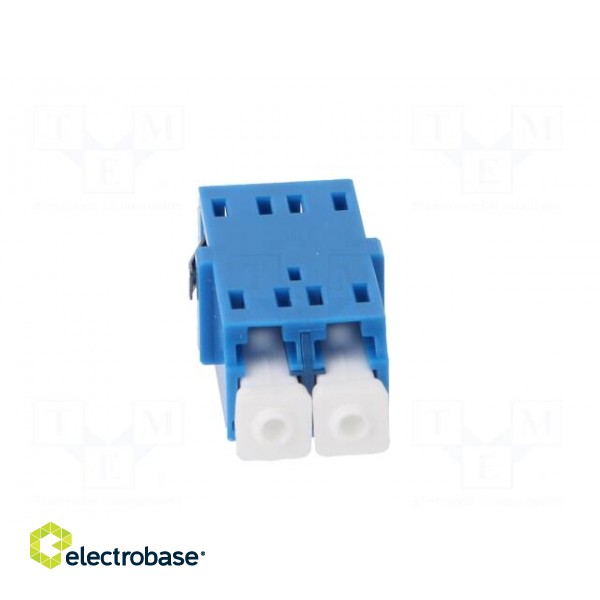 Connector: fiber optic | socket,coupler | LC | female | ways: 2 paveikslėlis 5