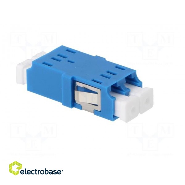 Connector: fiber optic | socket,coupler | LC | female | ways: 2 image 8