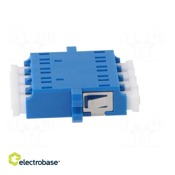 Connector: fiber optic | socket,coupler | LC | female | ways: 2 image 9