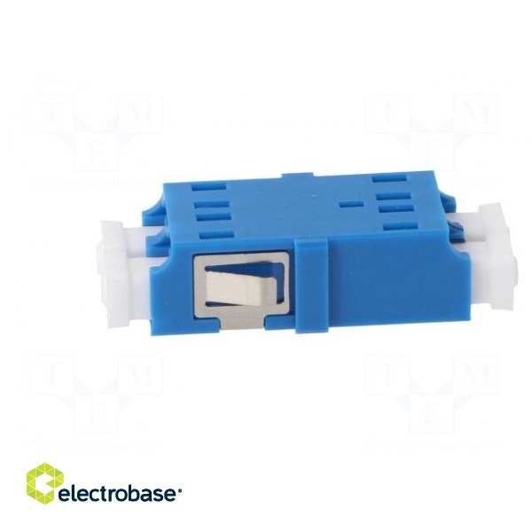 Connector: fiber optic | socket,coupler | LC | female | ways: 2 фото 3
