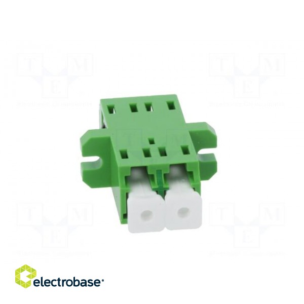 Connector: fiber optic | socket,coupler | LCA | female | ways: 2 фото 5