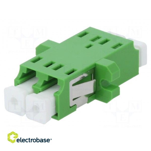 Connector: fiber optic | socket,coupler | LCA | female | ways: 2 фото 1