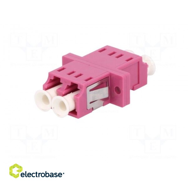 Connector: fiber optic | socket,coupler | multi mode duplex (MM) image 2