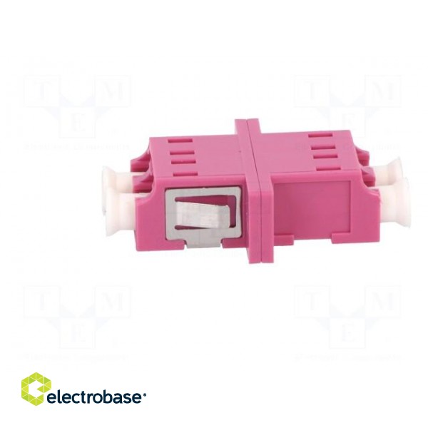 Connector: fiber optic | socket,coupler | multi mode duplex (MM) image 3