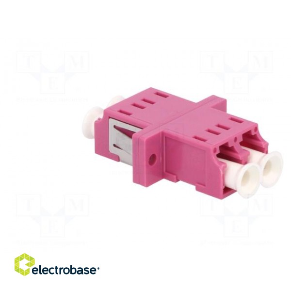 Connector: fiber optic | socket,coupler | multi mode duplex (MM) image 4