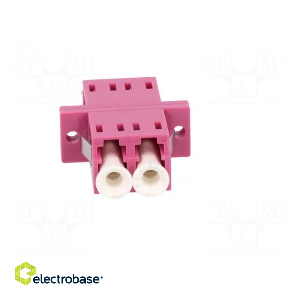 Connector: fiber optic | socket,coupler | multi mode duplex (MM) image 9