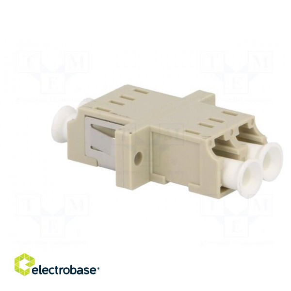 Connector: fiber optic | socket,coupler | multi mode duplex (MM) image 4