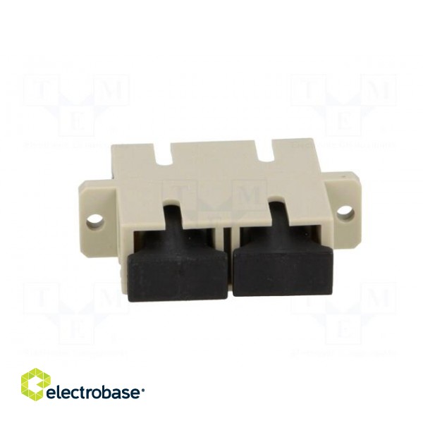 Connector: fiber optic | socket,coupler | multi mode duplex (MM) paveikslėlis 5