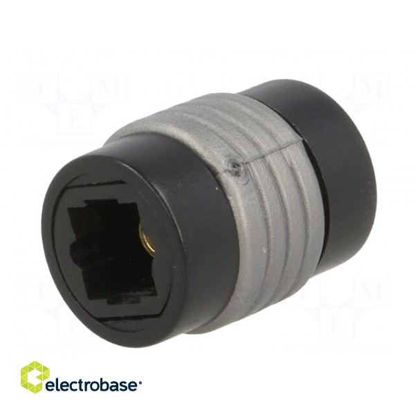 Connector: fiber optic | socket,coupler | optical (Toslink) paveikslėlis 6