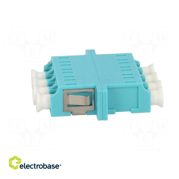 Connector: fiber optic | socket,coupler | quad multi mode | female image 3