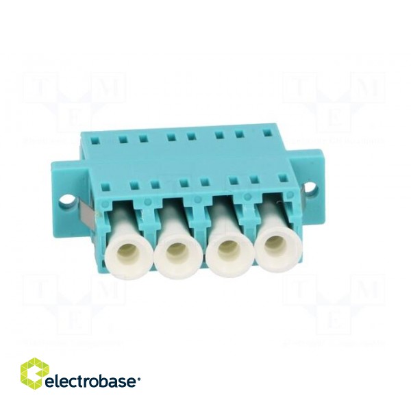 Connector: fiber optic | socket,coupler | quad multi mode | female image 9