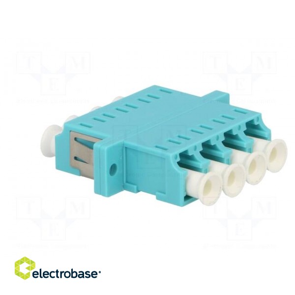 Connector: fiber optic | socket,coupler | quad multi mode | female image 4