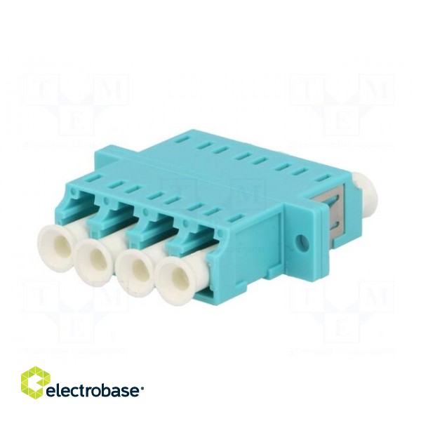 Connector: fiber optic | socket,coupler | quad multi mode | female image 6