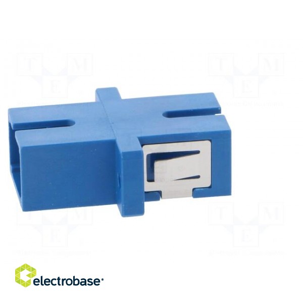 Connector: fiber optic | socket,coupler | SC | female | ways: 1 image 7