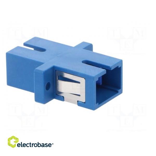 Connector: fiber optic | socket,coupler | SC | female | ways: 1 image 8