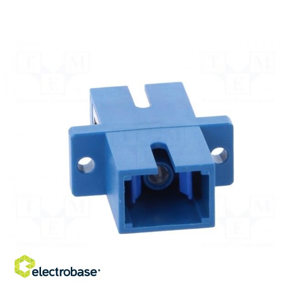 Connector: fiber optic | socket,coupler | SC | female | ways: 1 фото 5