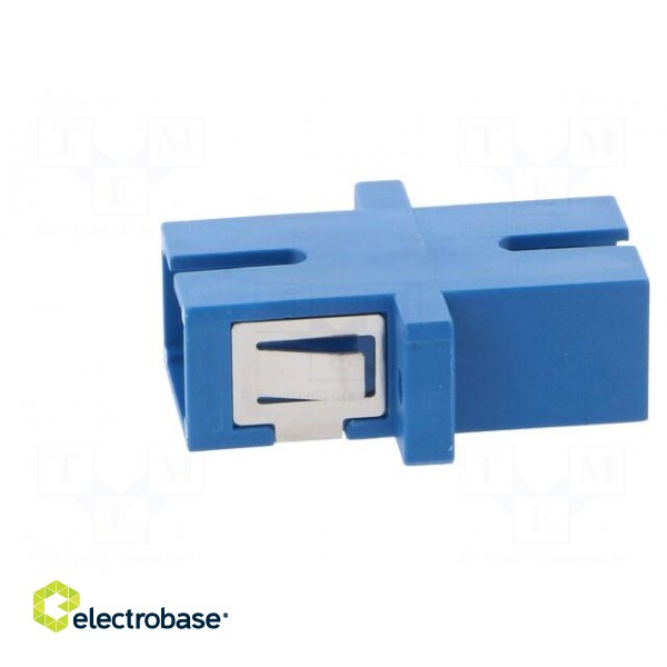 Connector: fiber optic | socket,coupler | SC | female | ways: 1 фото 3