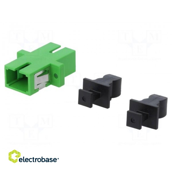 Connector: fiber optic | socket,coupler | SCA | female | ways: 1 фото 1