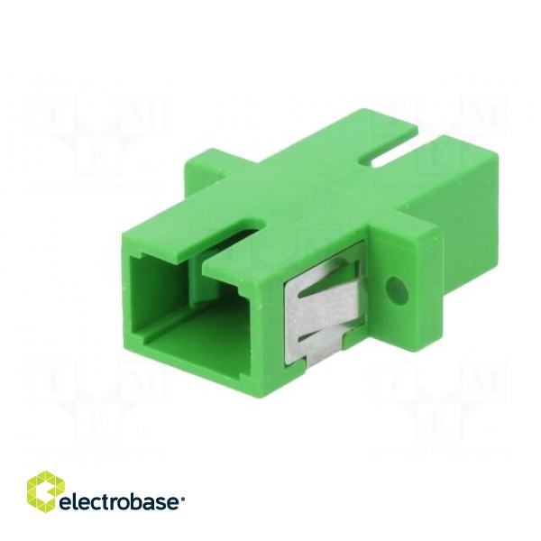 Connector: fiber optic | socket,coupler | SCA | female | ways: 1 paveikslėlis 2