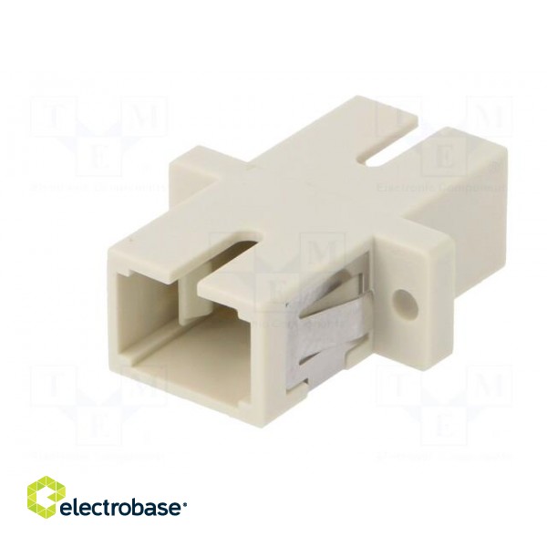 Connector: fiber optic | socket,coupler | simplex,multi mode (MM) фото 2