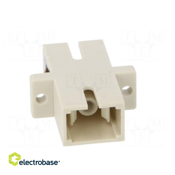 Connector: fiber optic | socket,coupler | simplex,multi mode (MM) image 5