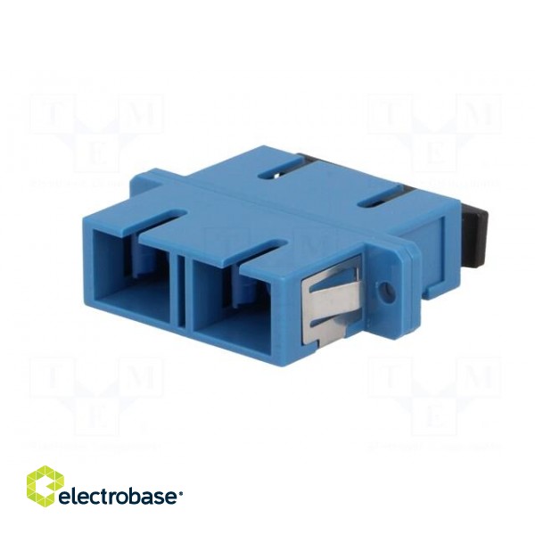 Connector: fiber optic | socket,coupler | single mode duplex (SM) фото 2