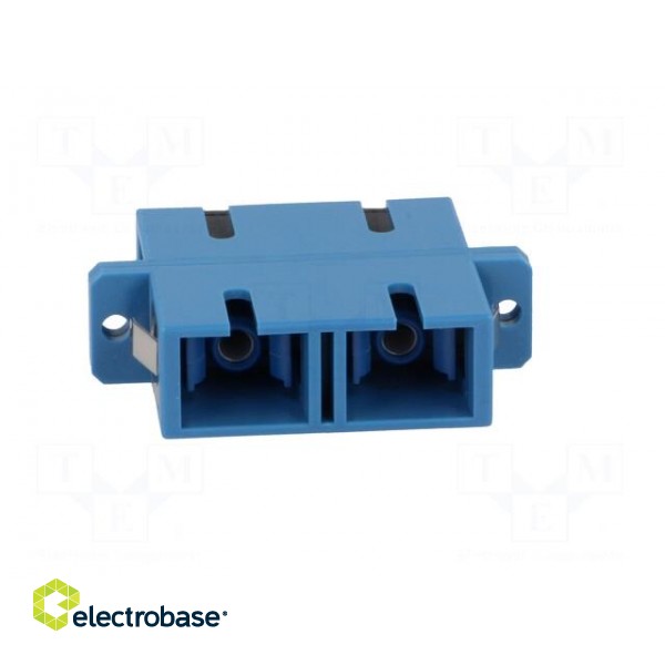 Connector: fiber optic | socket,coupler | single mode duplex (SM) paveikslėlis 9