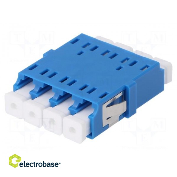 Connector: fiber optic | socket,coupler | single mode  (SM),quad paveikslėlis 1