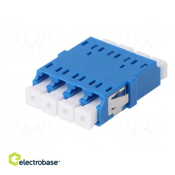 Connector: fiber optic | socket,coupler | single mode  (SM),quad фото 2