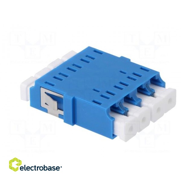 Connector: fiber optic | socket,coupler | single mode  (SM),quad фото 4