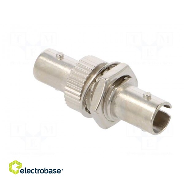 Connector: fiber optic | socket,coupler | ST | female | ways: 1 paveikslėlis 4
