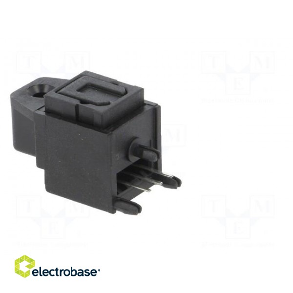 Connector: optical (Toslink) | socket,receiver fiber optic | THT image 8
