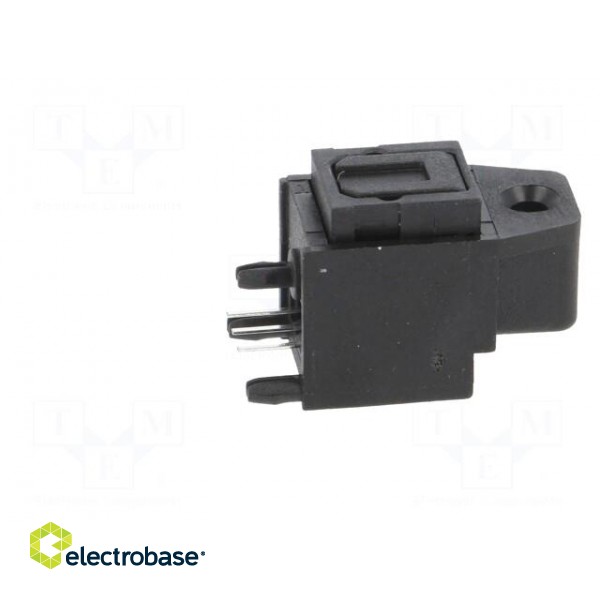 Connector: optical (Toslink) | socket,receiver fibre optic | THT фото 3