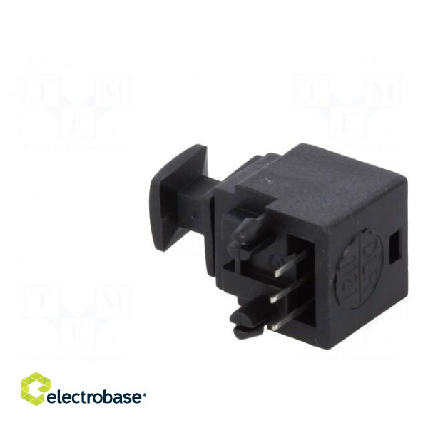 Connector: optical (Toslink) | socket,receiver fibre optic | THT image 4